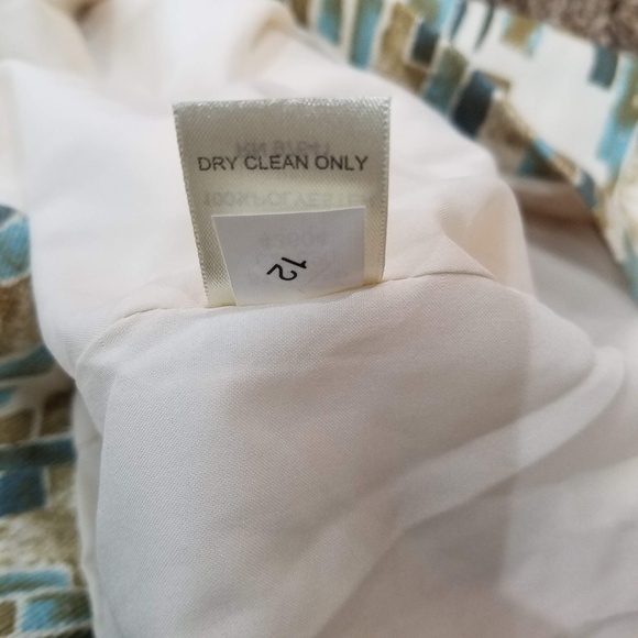 J. Jill Silk-Lined Geometric 3/4 Sleeve Jacket – Size Small - Picture 8 of 8